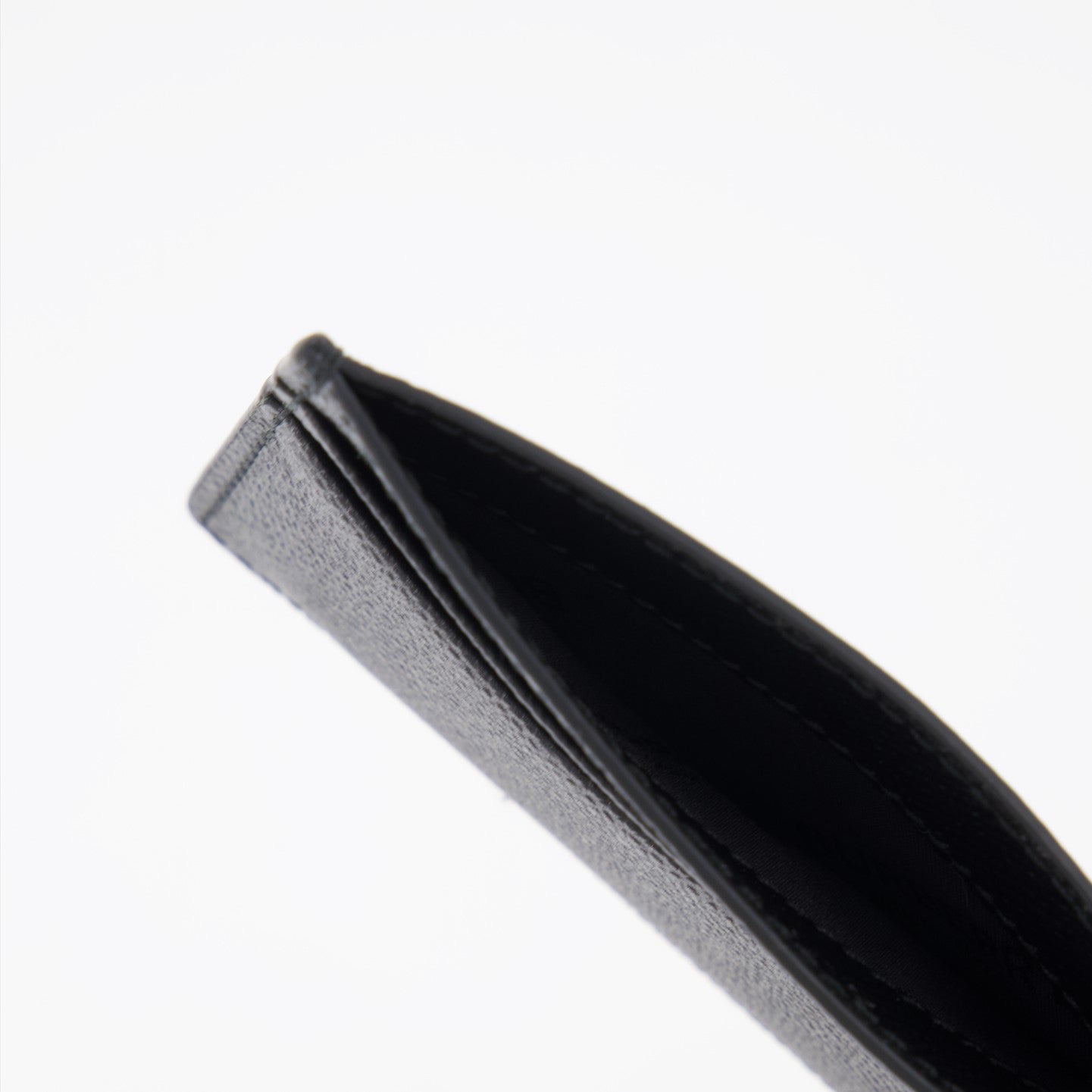 スモールレザーグッズ TBカードホルダー Burberry 黒 男