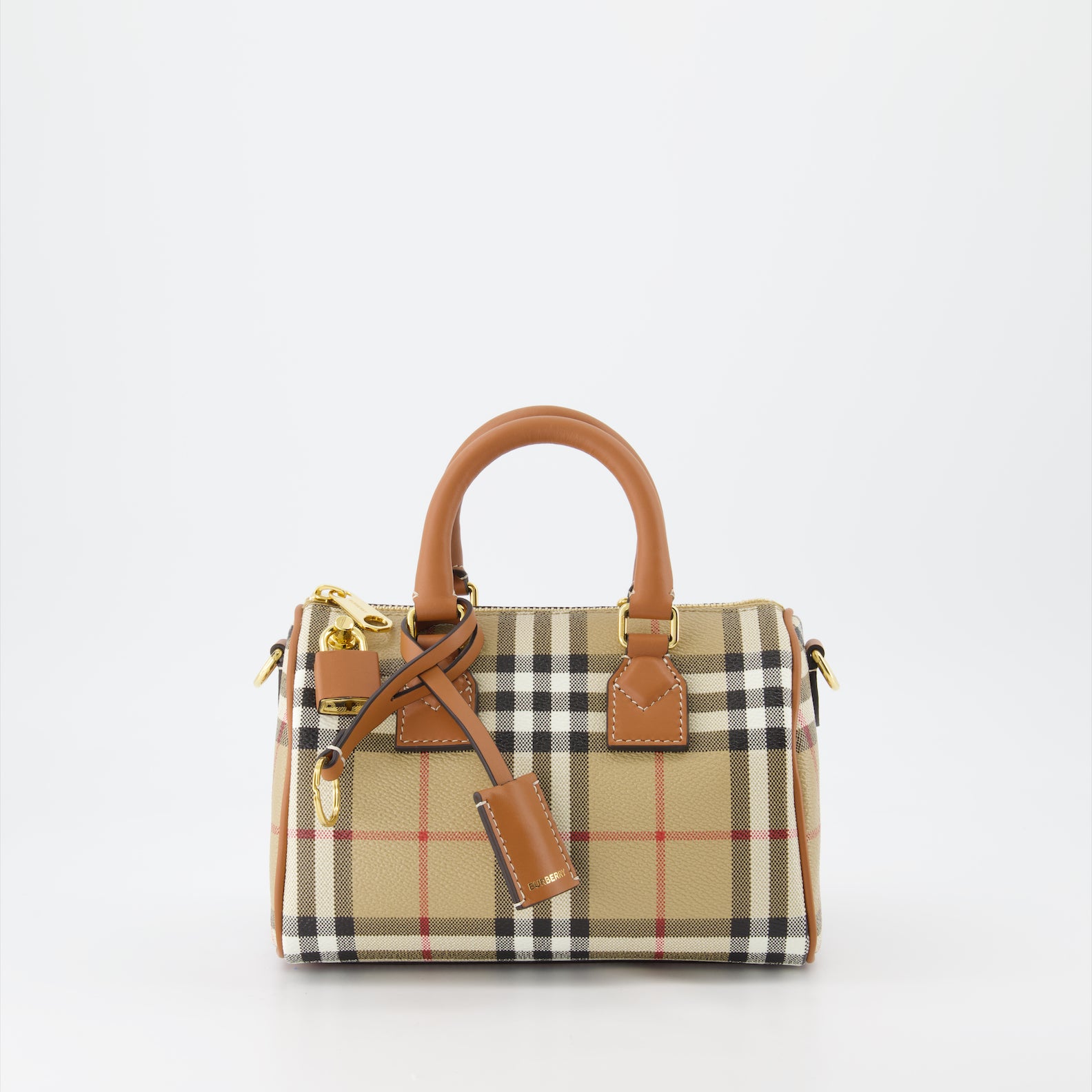 Sacs à main et épaule Mini sac bowling Burberry Beige Femme
