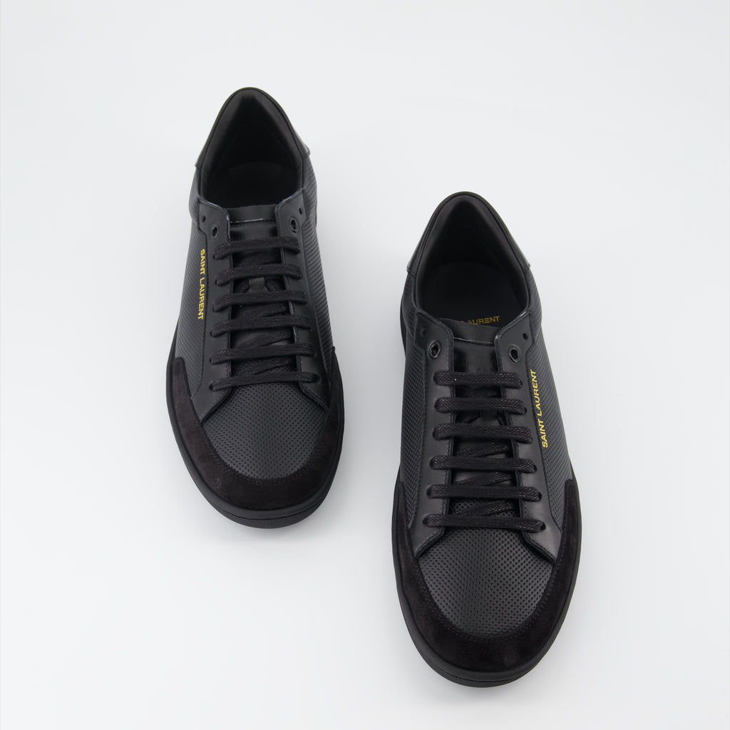 Sneaker Zapatillas Classic SL/10 Saint Laurent Negro Homme