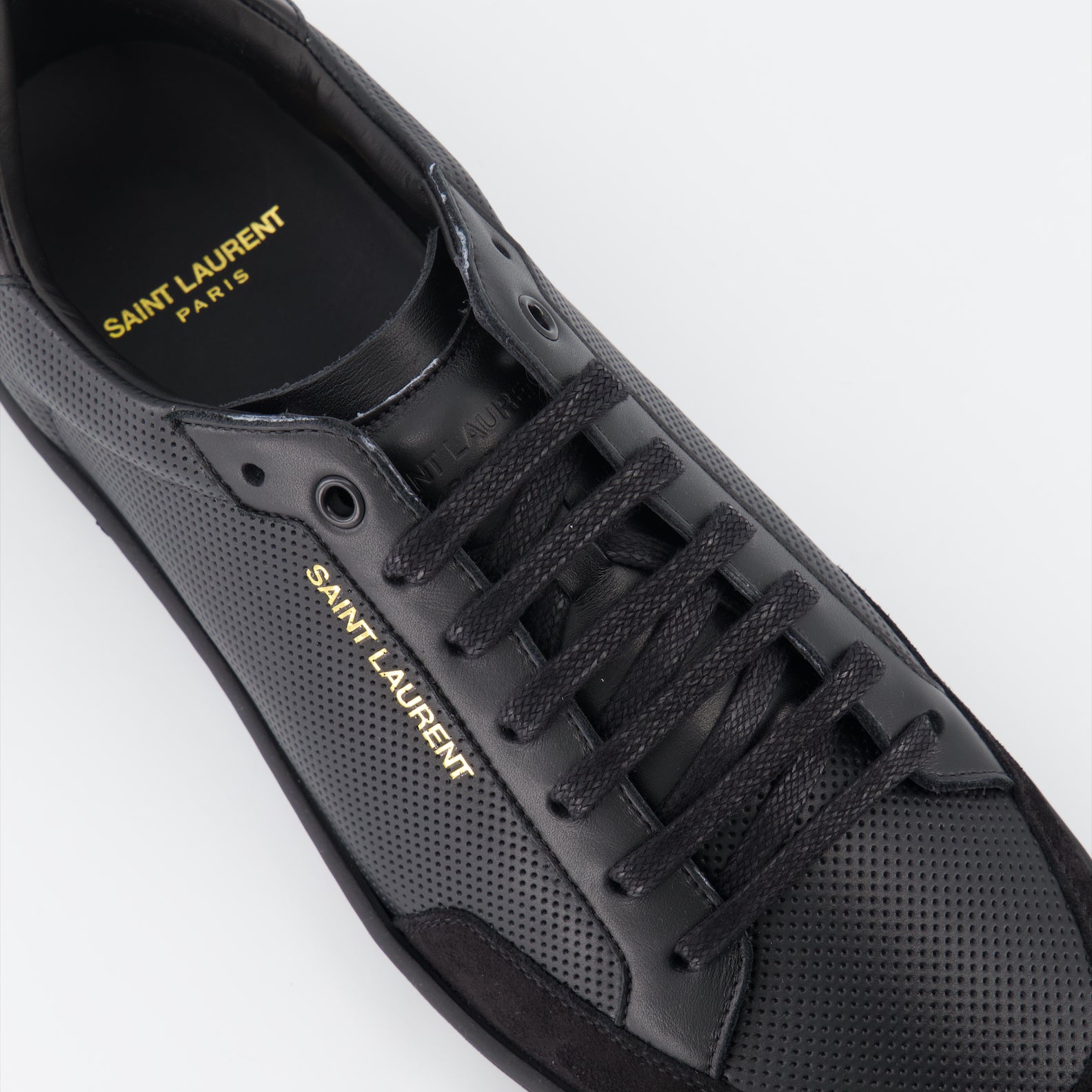 Sneaker Zapatillas Classic SL/10 Saint Laurent Negro Homme