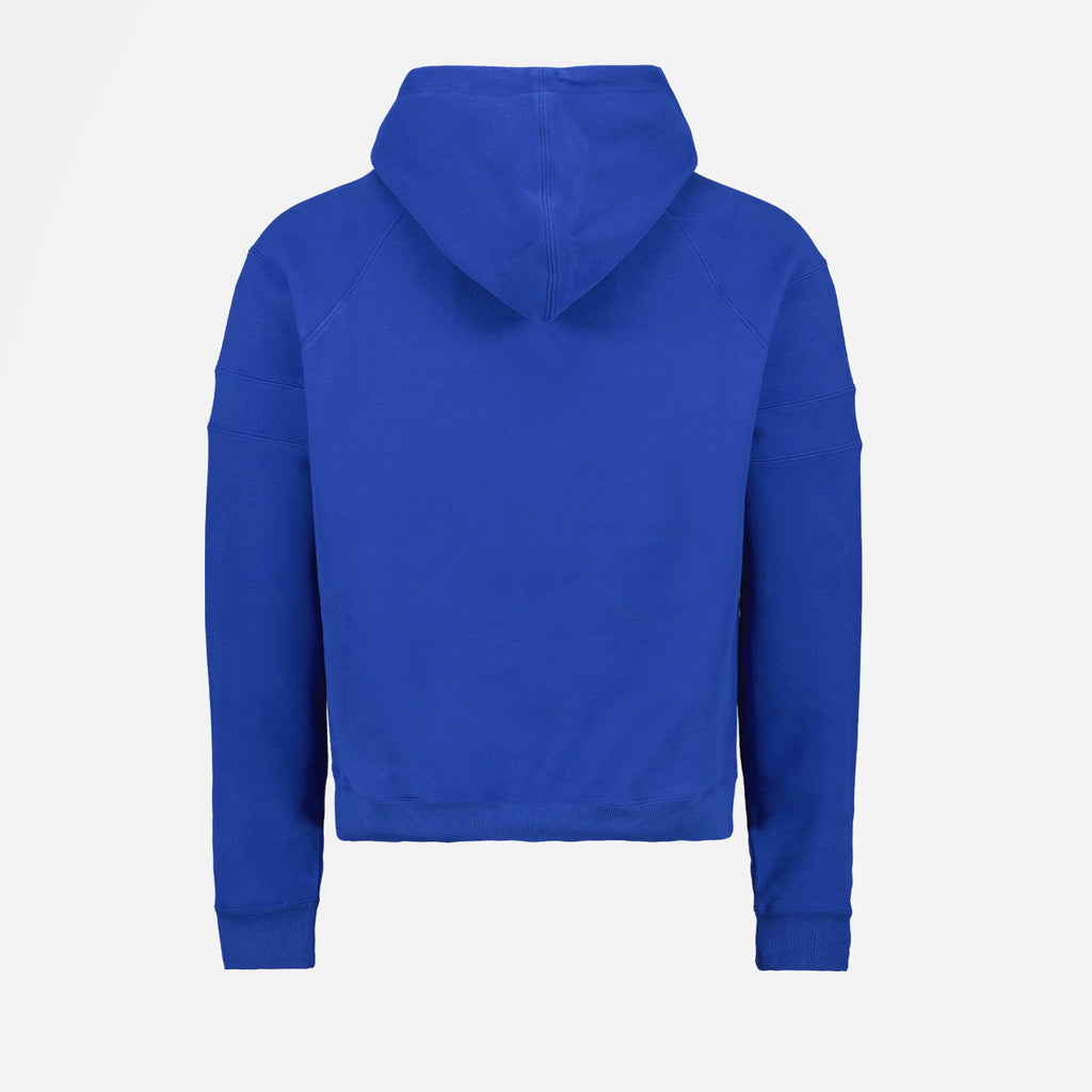 Moletons Sweatshirt com Logo Saint Laurent Azul escuro Homme