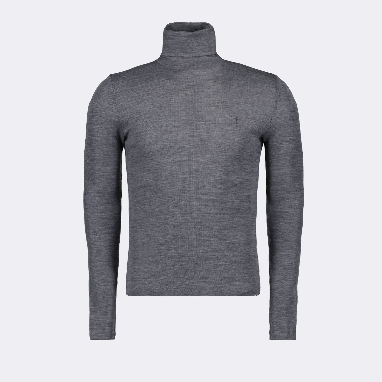 Malhas Col roulé Cassandre Saint Laurent Cinza Homme