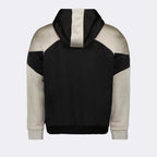 Chaquetas Sudadera con cremallera bicolor Saint Laurent Negro Homme