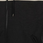 Chaquetas Sudadera con cremallera bicolor Saint Laurent Negro Homme