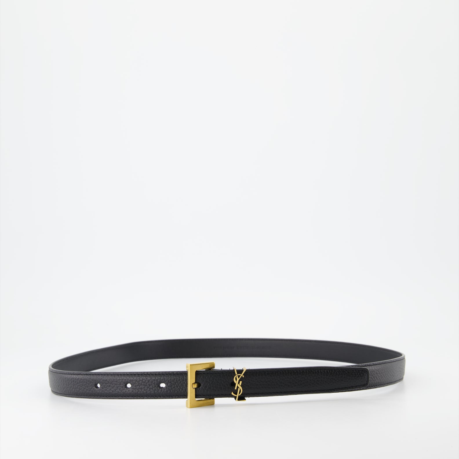 Ceintures Ceinture Cassandre Saint Laurent Noir Homme