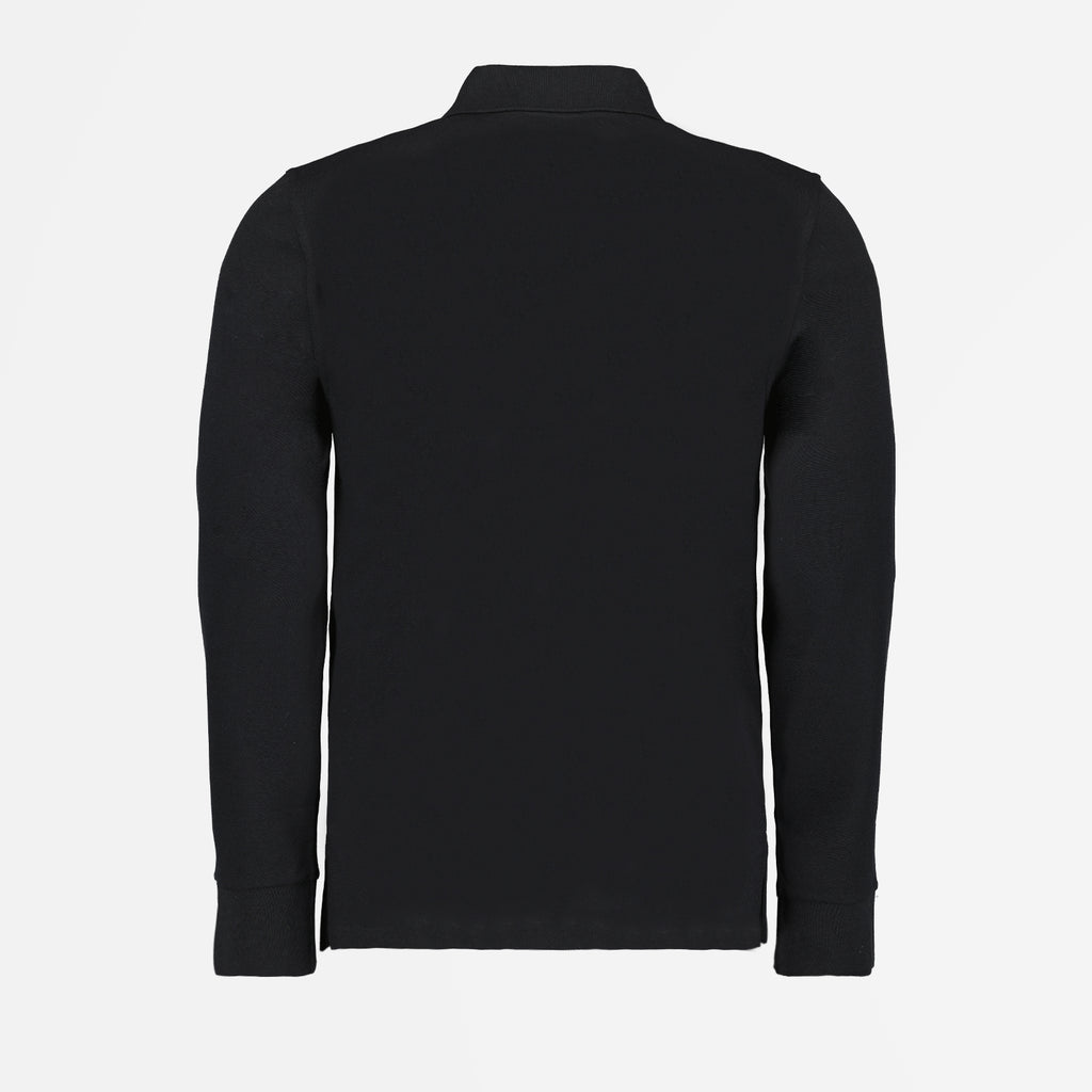 Polos Polo à poche Saint Laurent Noir Homme