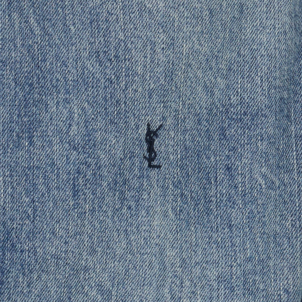 Camisas Chemise en jean Cassandre Saint Laurent Azul Homme