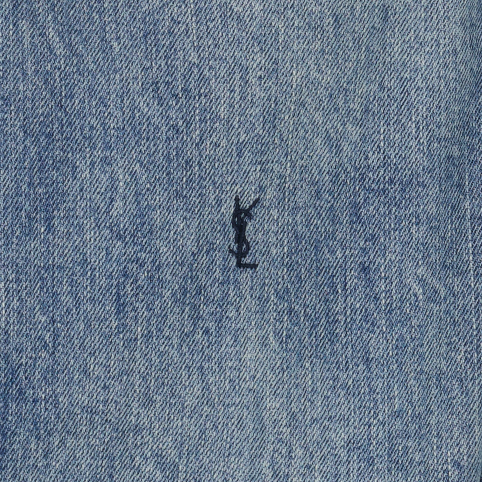 Camisas Chemise en jean Cassandre Saint Laurent Azul Homme