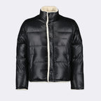 Manteaux Doudoune Shearling Saint Laurent Noir Homme