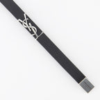 Bijoux Bracelet Cassandre Saint Laurent Noir Homme