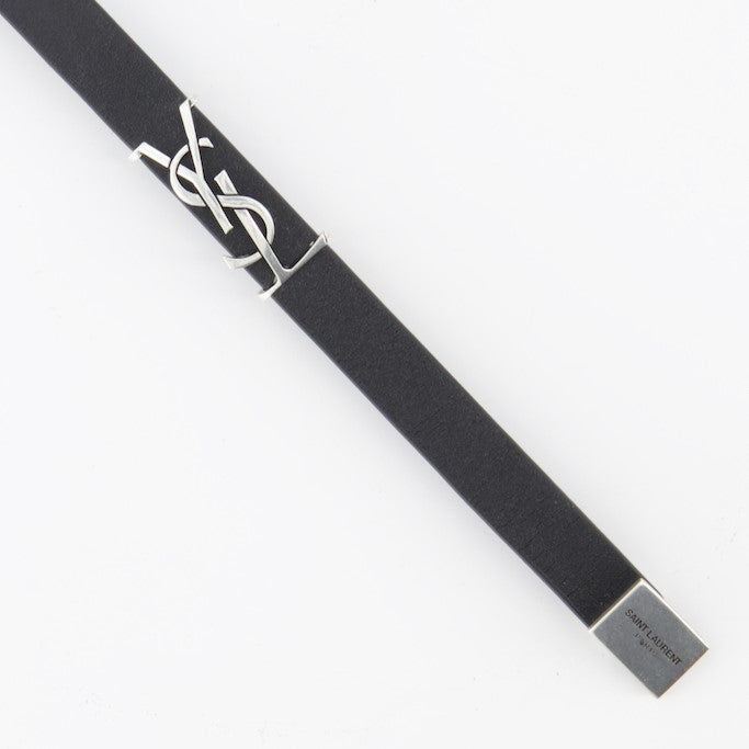 Bijoux Bracelet Cassandre Saint Laurent Noir Homme