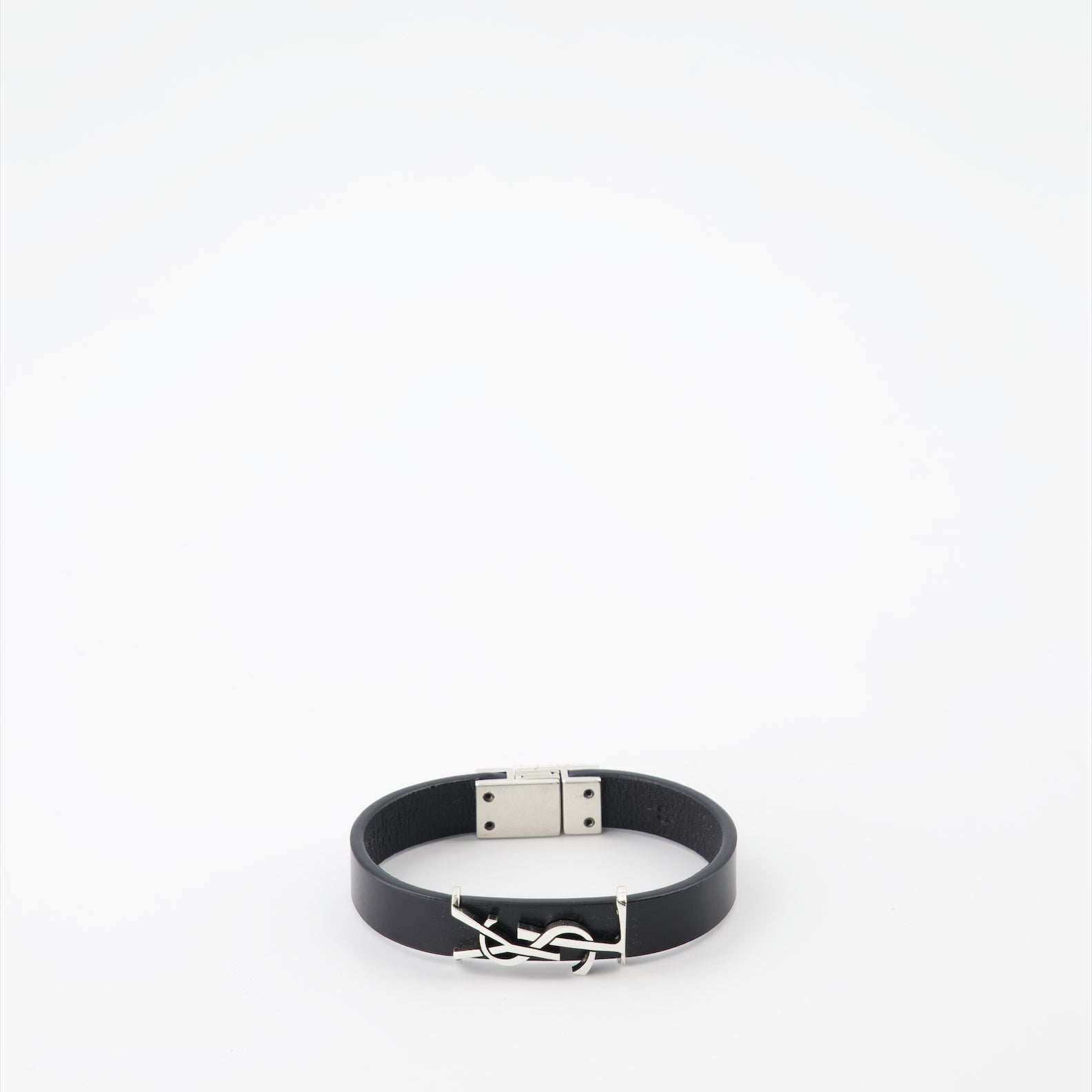Bijoux Bracelet Cassandre Saint Laurent Noir Homme