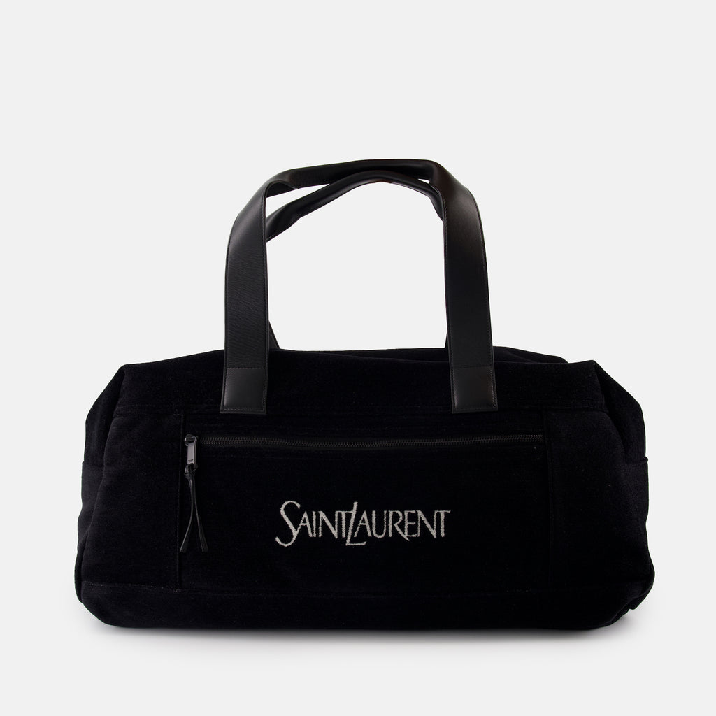 스포츠 및 여행 가방 Sac de voyage à logo Saint Laurent 검은색 Homme