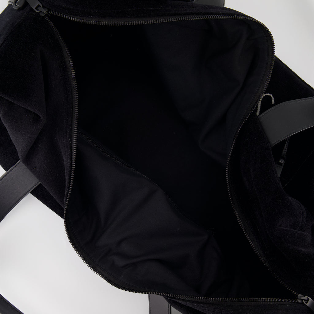 스포츠 및 여행 가방 Sac de voyage à logo Saint Laurent 검은색 Homme