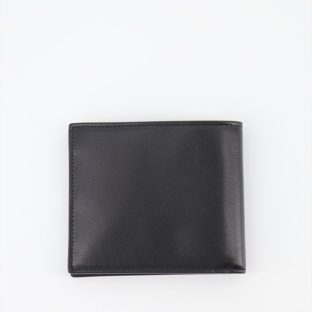 スモールレザーグッズ YSLウォレット Saint Laurent 黒 男