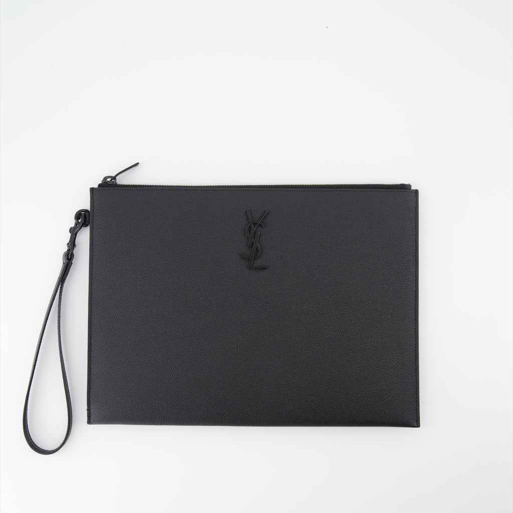 Pouches Cassandra pouch Saint Laurent Black Man