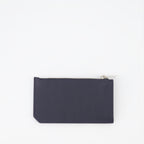 Pequenos artigos de couro Carteira com Fecho Saint Laurent Azul escuro Homme