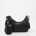 Sacs bandoulière Sac Re-Edition 2005 Prada Noir Femme