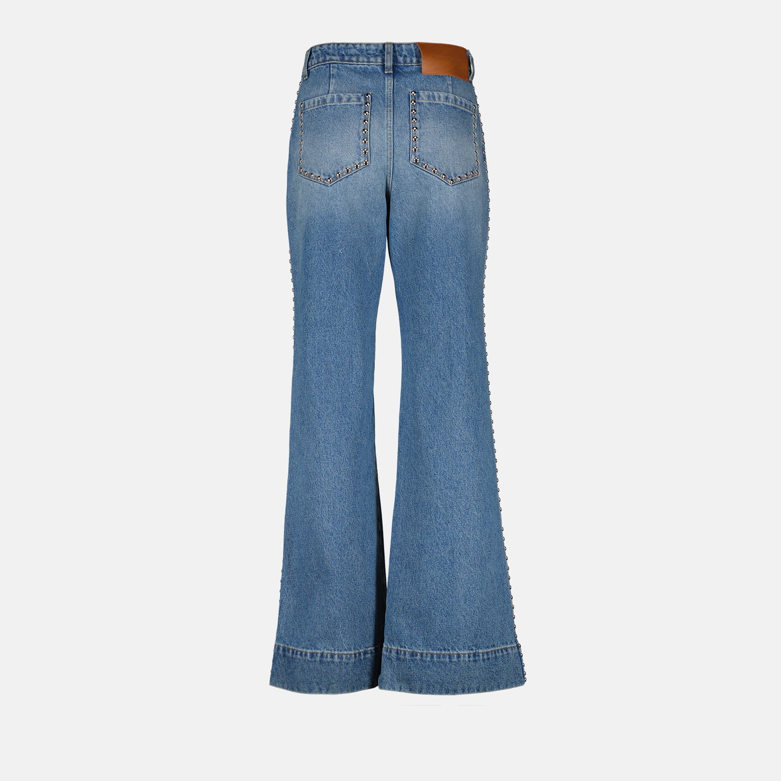 Pantalons Jean évasé Victoria Beckham Bleu Femme