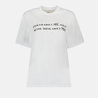 Camisetas T-shirt à slogan Victoria Beckham Branco Femme