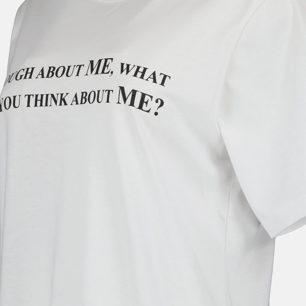 Camisetas T-shirt à slogan Victoria Beckham Branco Femme