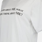 Camisetas T-shirt à slogan Victoria Beckham Branco Femme