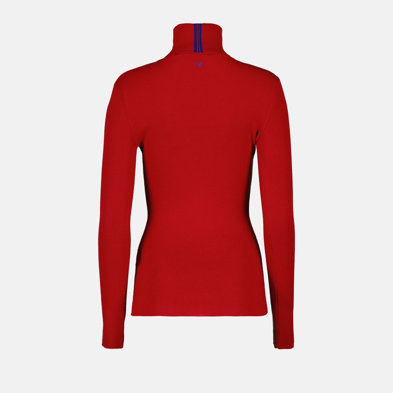 Maille Pull à col roulé en laine Victoria Beckham Rouge Femme