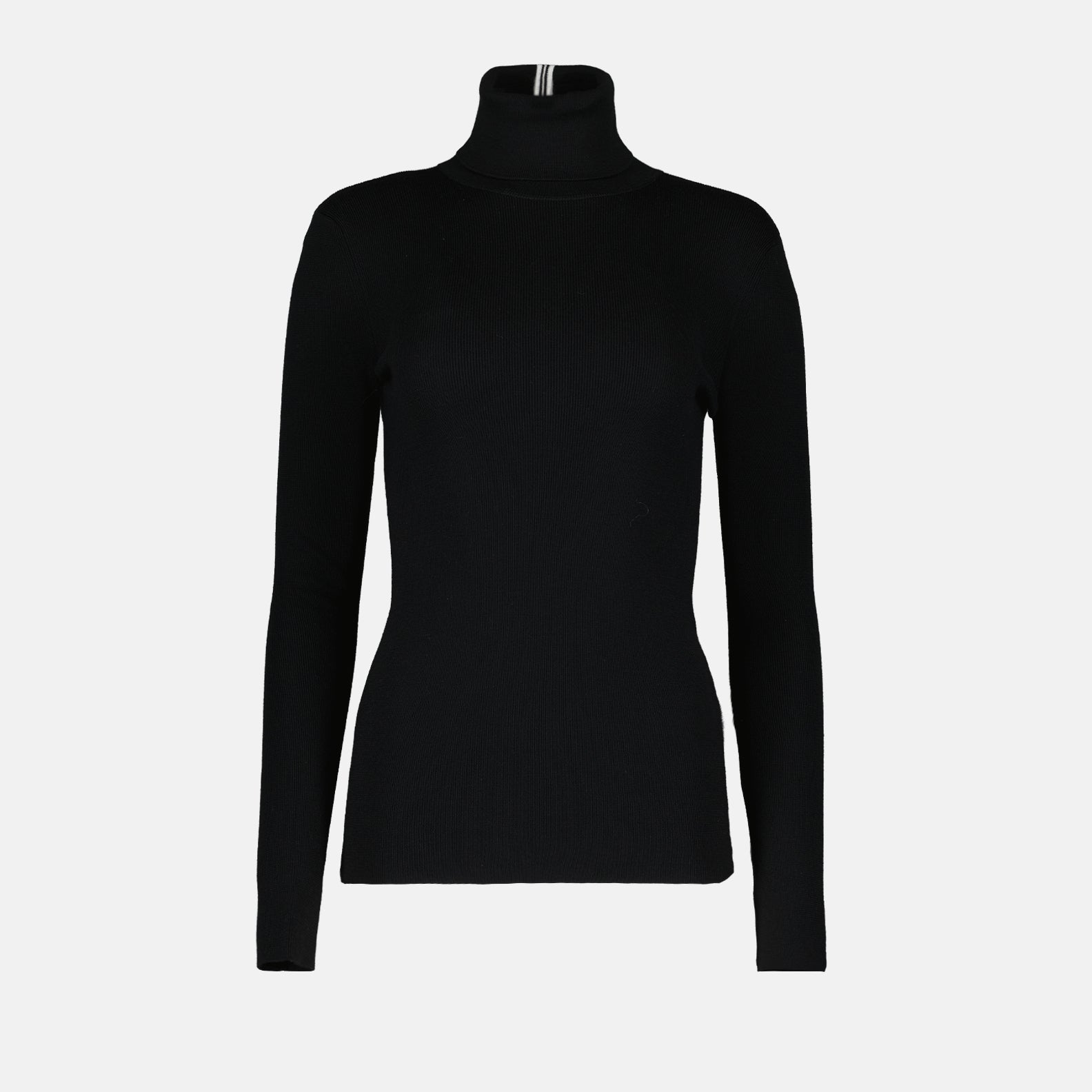 Maglieria Pull col roulé en laine Victoria Beckham Nero Femme