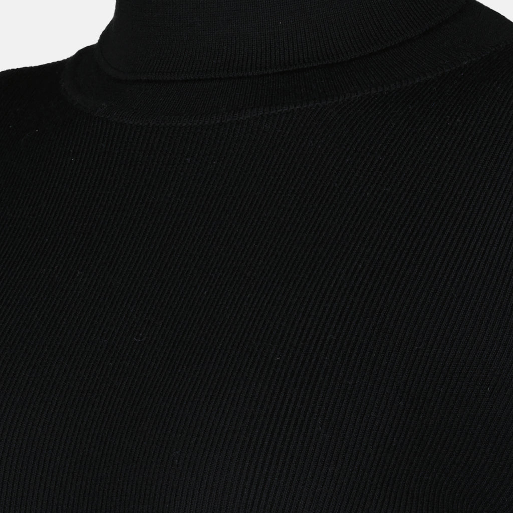 Maglieria Pull col roulé en laine Victoria Beckham Nero Femme