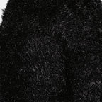 Strickwaren Texturierter Pullover mit offenem Rücken Victoria Beckham Schwarz Femme