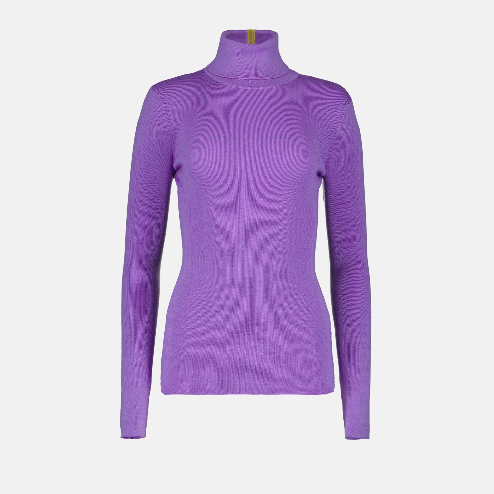 Maglieria Pull col roulé en laine Victoria Beckham Viola Femme