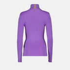Prendas de punto Pull col roulé en laine Victoria Beckham Púrpura Femme