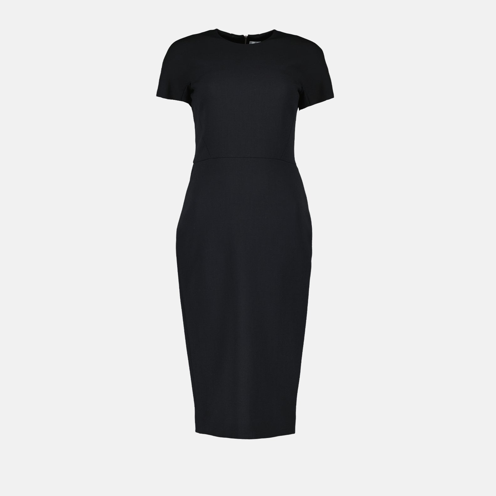 Abiti Robe longue zippée Victoria Beckham Nero Femme