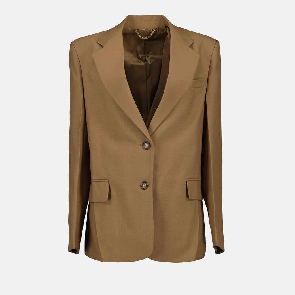 재킷 Veste blazer Victoria Beckham 갈색 Femme