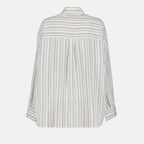 Camisas Chemise à double ourtlet Victoria Beckham Branco Femme