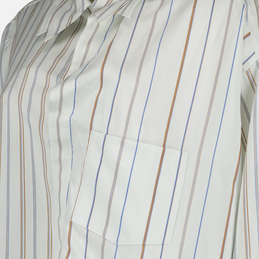 Camisas Chemise à double ourtlet Victoria Beckham Branco Femme