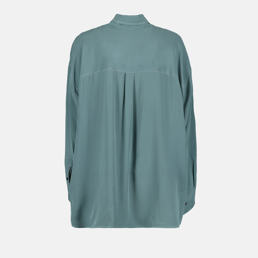 Shirts Lined Blouse Victoria Beckham Blue Women