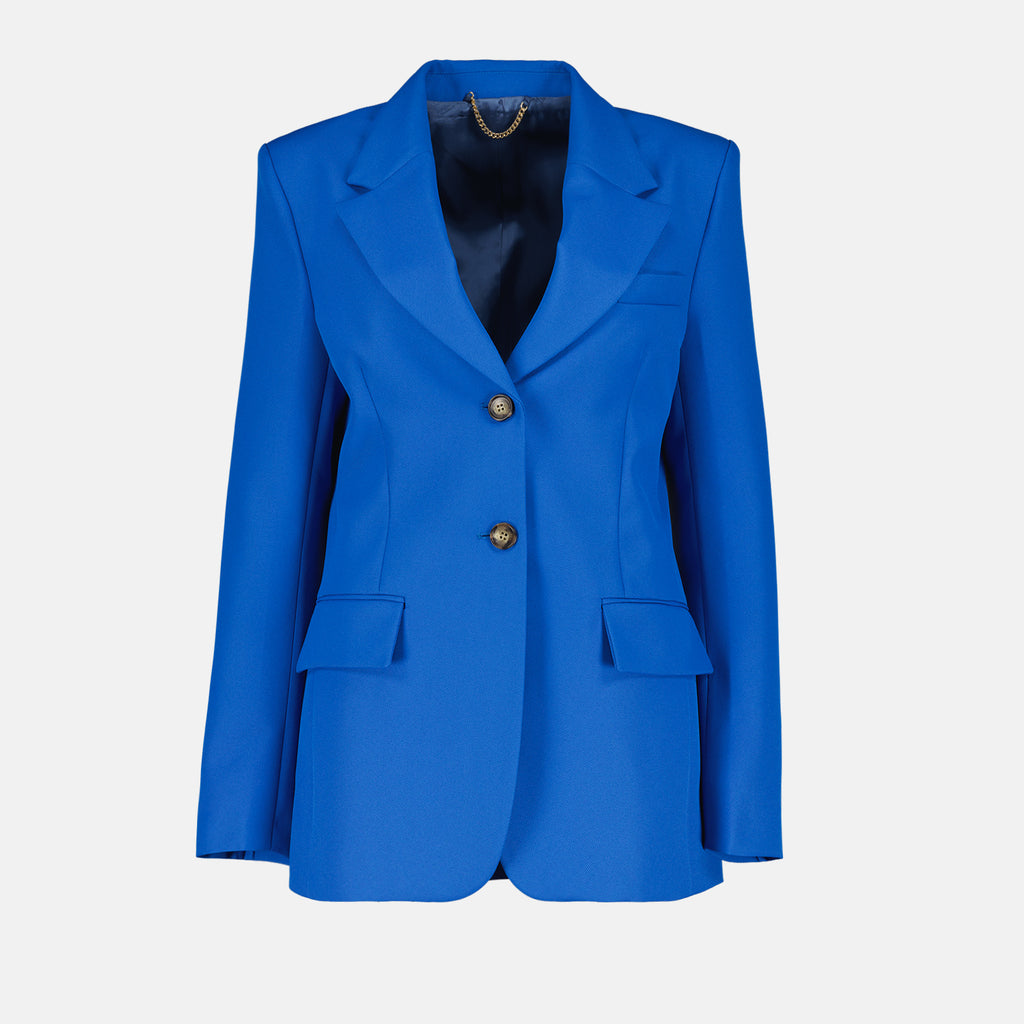Jaquetas Blazer long Victoria Beckham Azul Femme