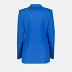 Jaquetas Blazer long Victoria Beckham Azul Femme