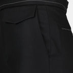 Pantalones Pantalon évasé Victoria Beckham Negro Femme