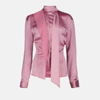 Tops Blouse à foulard Victoria Beckham Rosa Femme