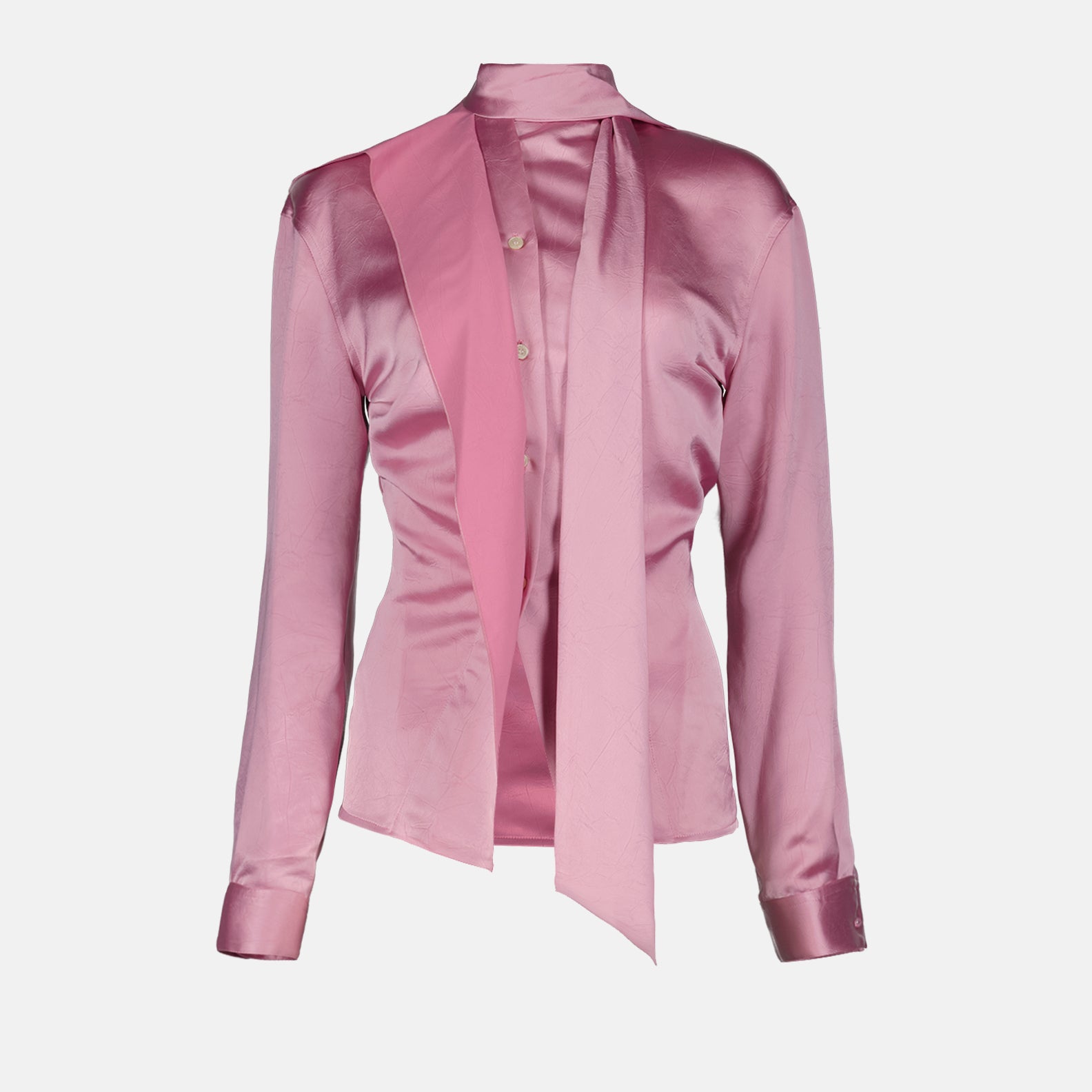 Tops Blouse à foulard Victoria Beckham Rosa Femme