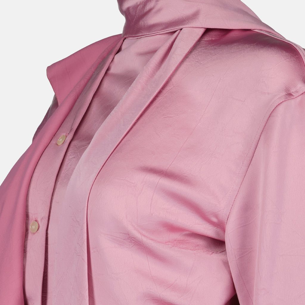 Tops Blouse à foulard Victoria Beckham Rosa Femme