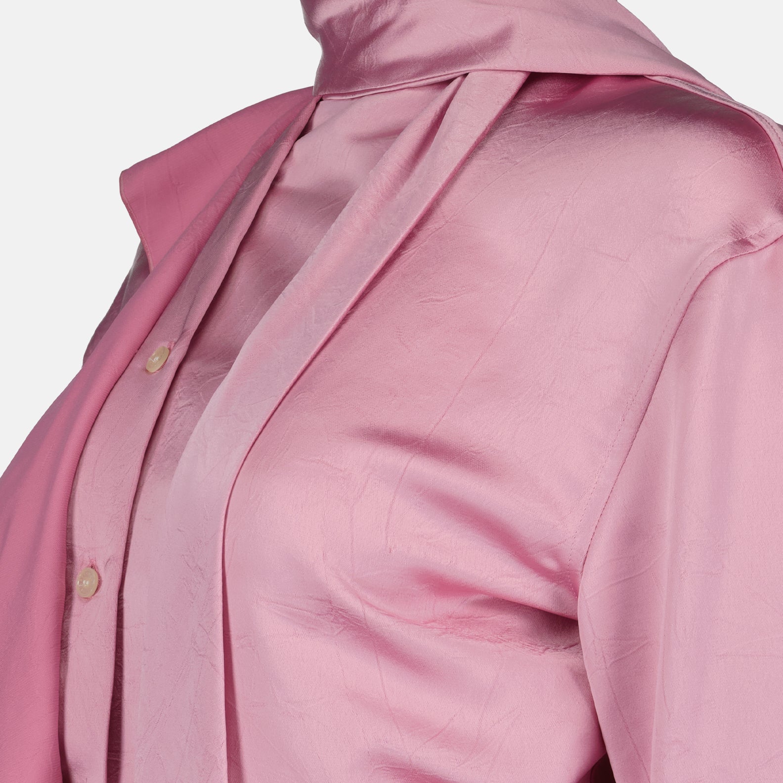 Tops Blouse à foulard Victoria Beckham Rosa Femme
