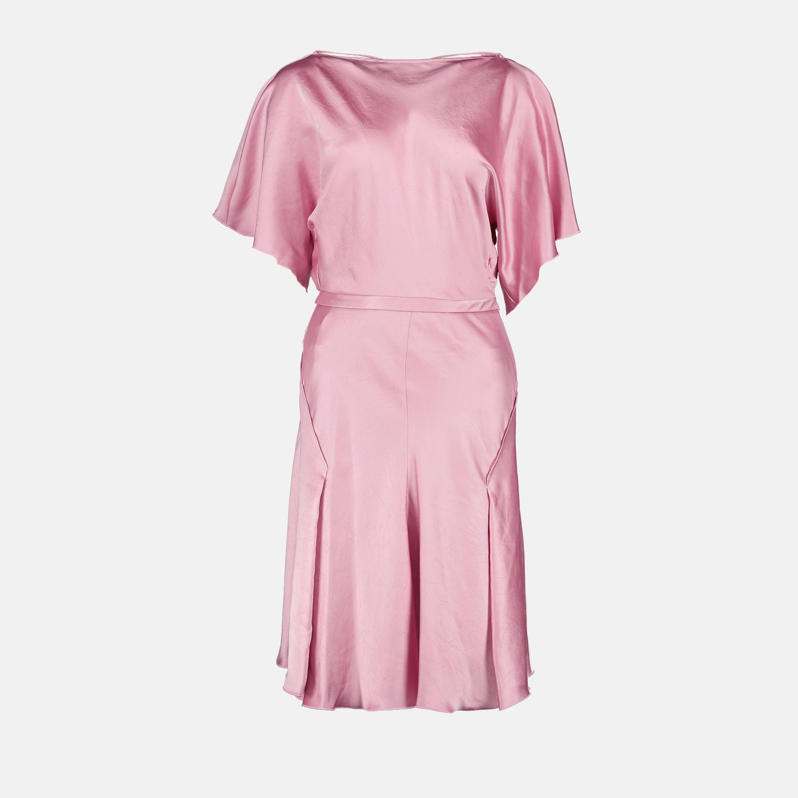 Vestidos Robe drapée Victoria Beckham Rosa Femme