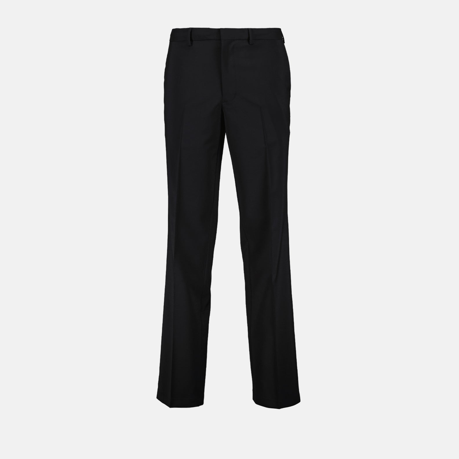 Pants Mohair Wool Pants Prada Black Man