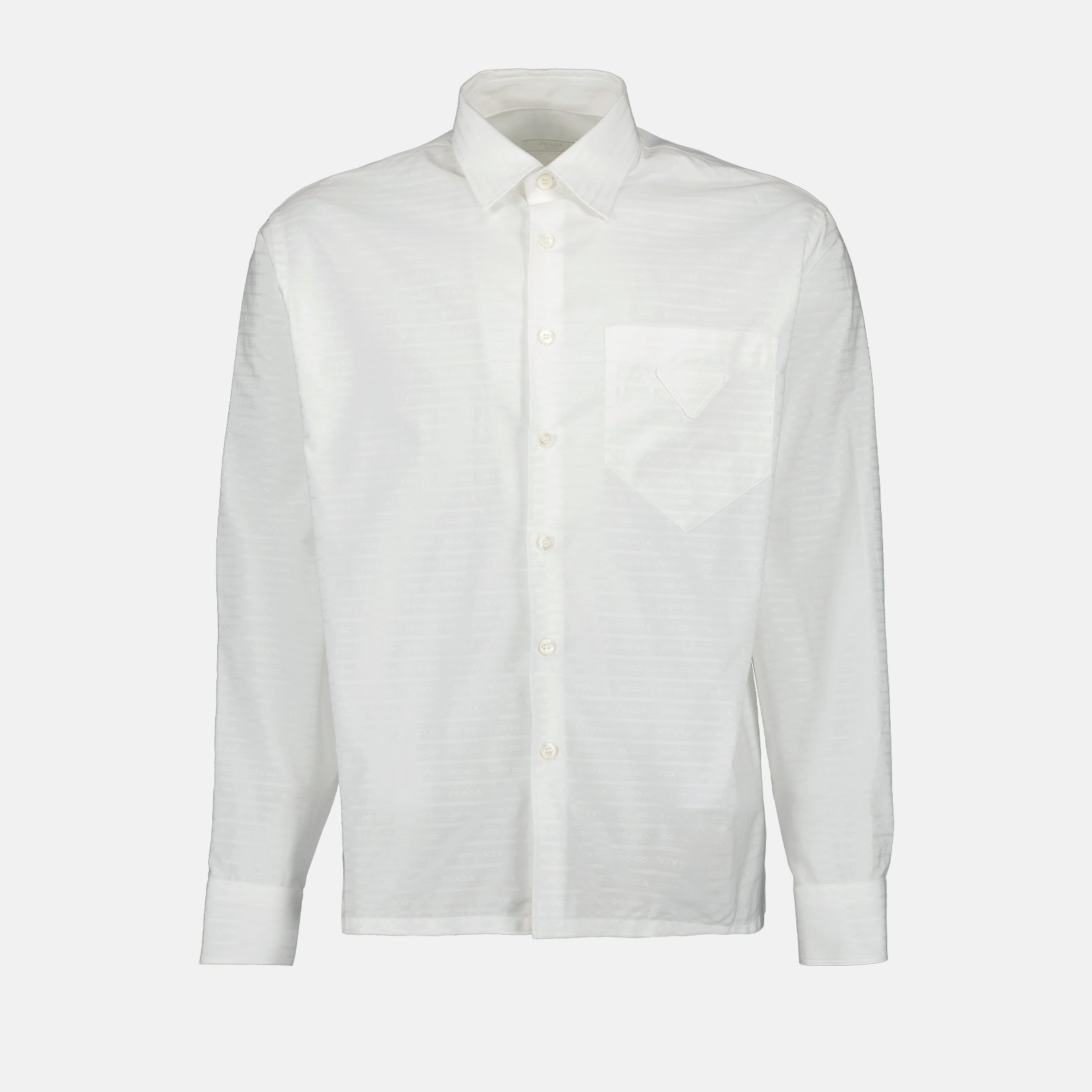 Camisas Chemise classique Prada Blanco Homme