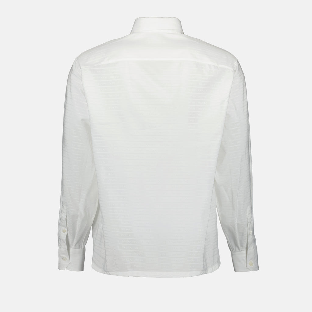 Camisas Chemise classique Prada Blanco Homme