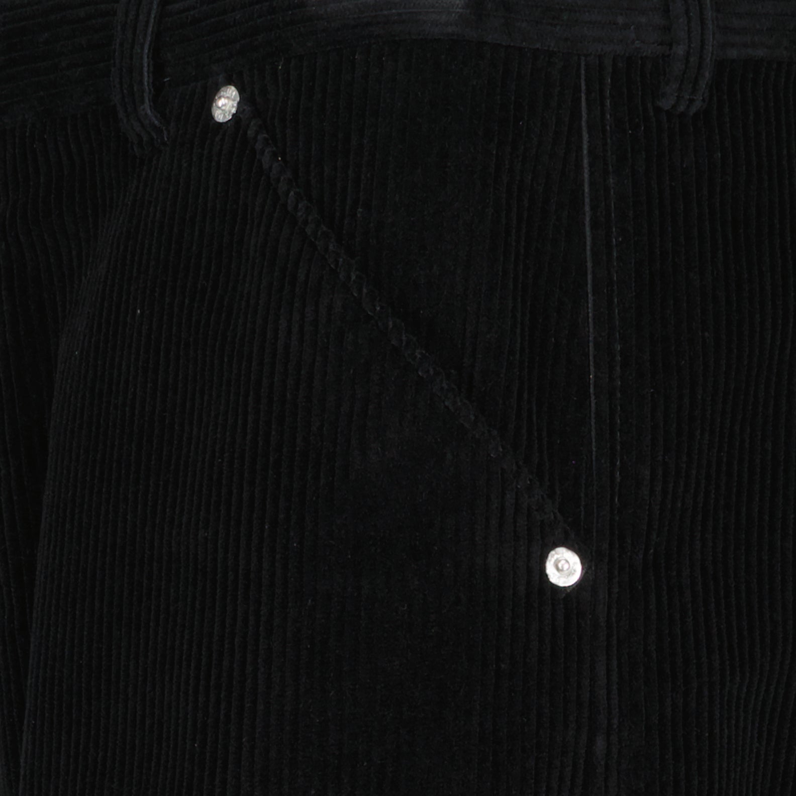 Pants Corduroy pants Prada Black Man
