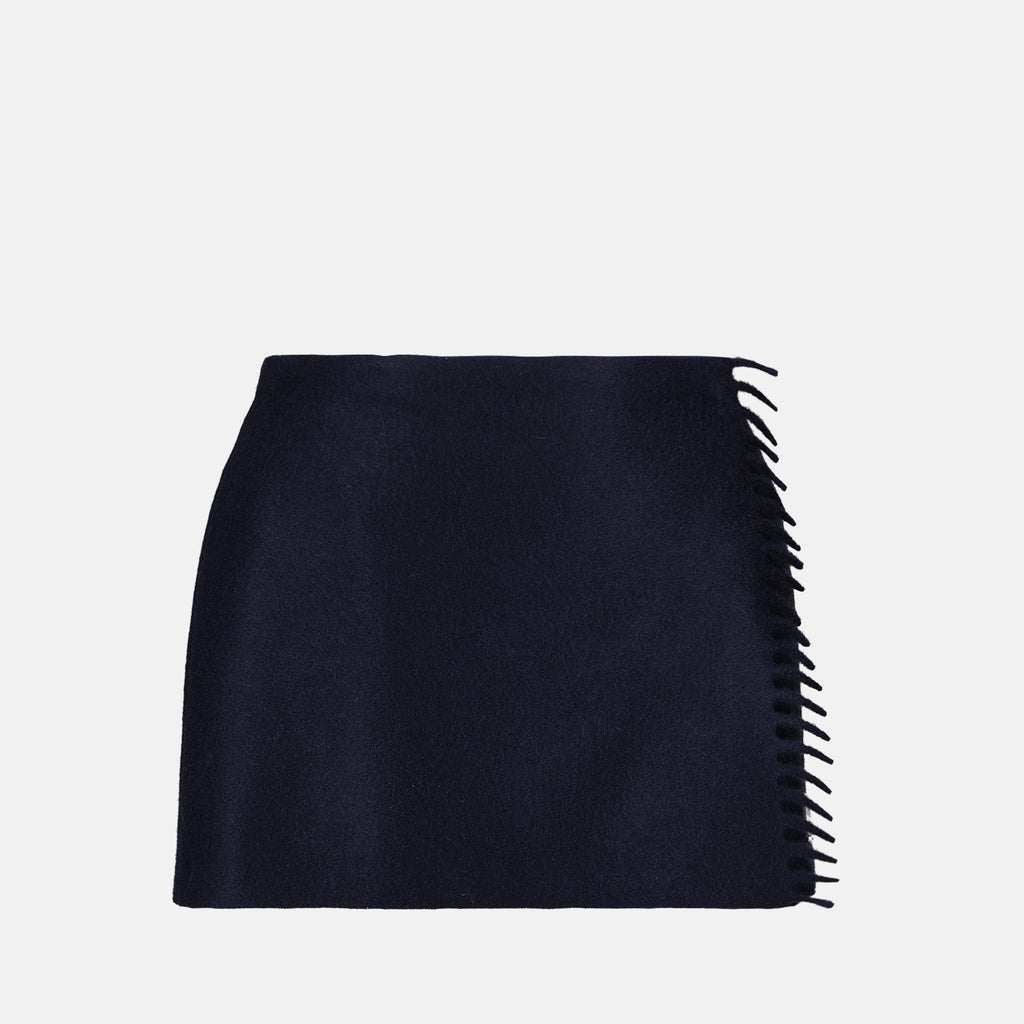 Jupes Jupe mini Prada Bleu foncé Femme